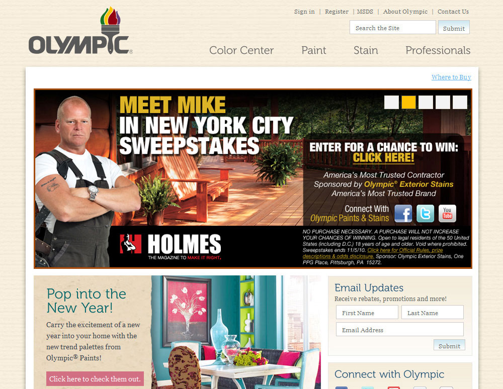 Meet Mike In New York City Sweepstakes
