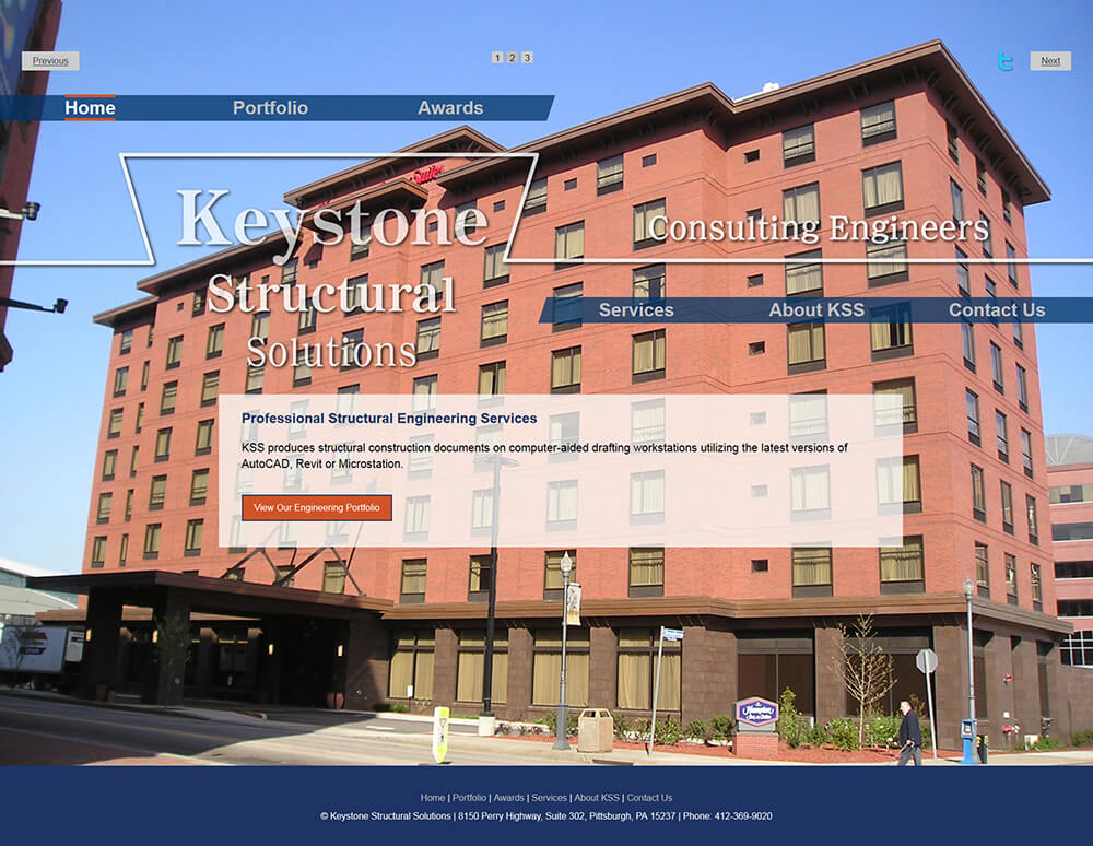 Keystone Structural Solutions Website